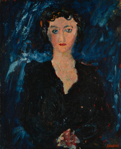 Portrait d’une dame - Chaïm Soutine - Alpha Reproduction