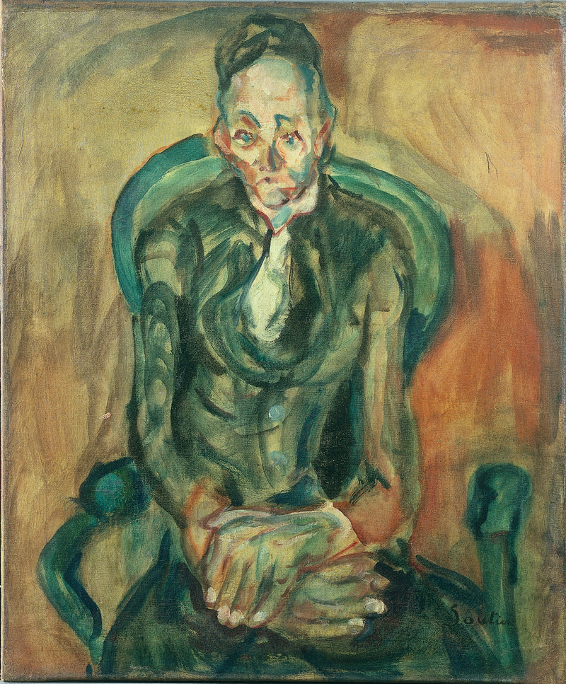 Siedząca kobieta - Chaim Soutine