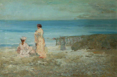 Sur la plage Swanage - Charles Conder - Alpha Reproduction