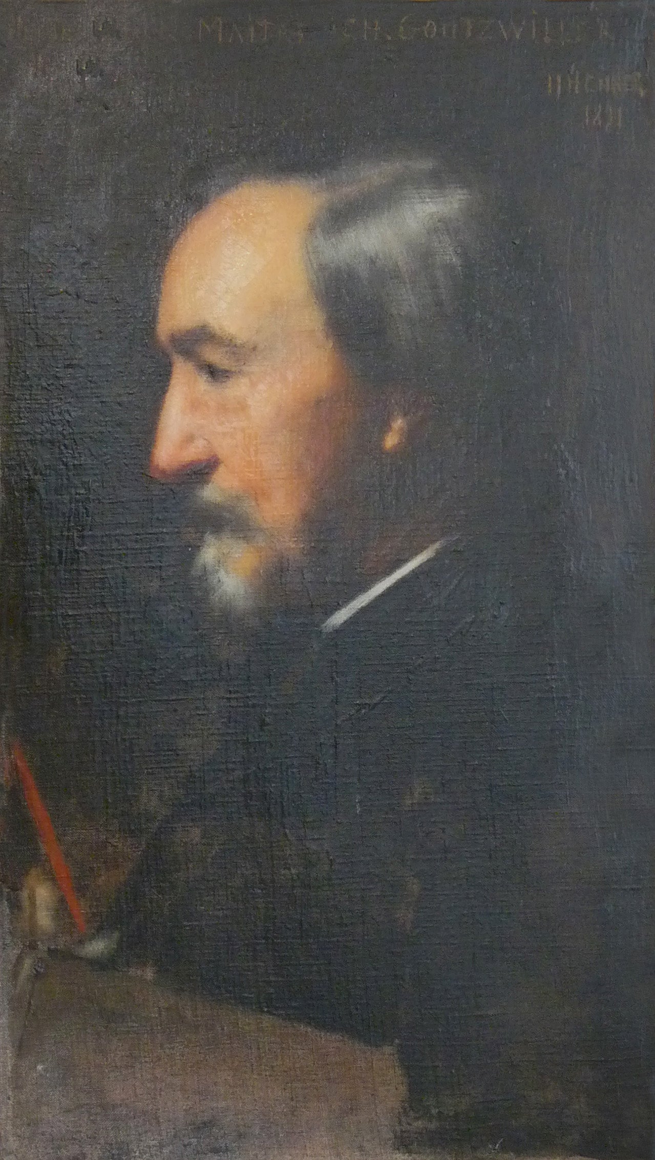 Portrait de Charles Goutzwiller - Jean-Jacques Henner
