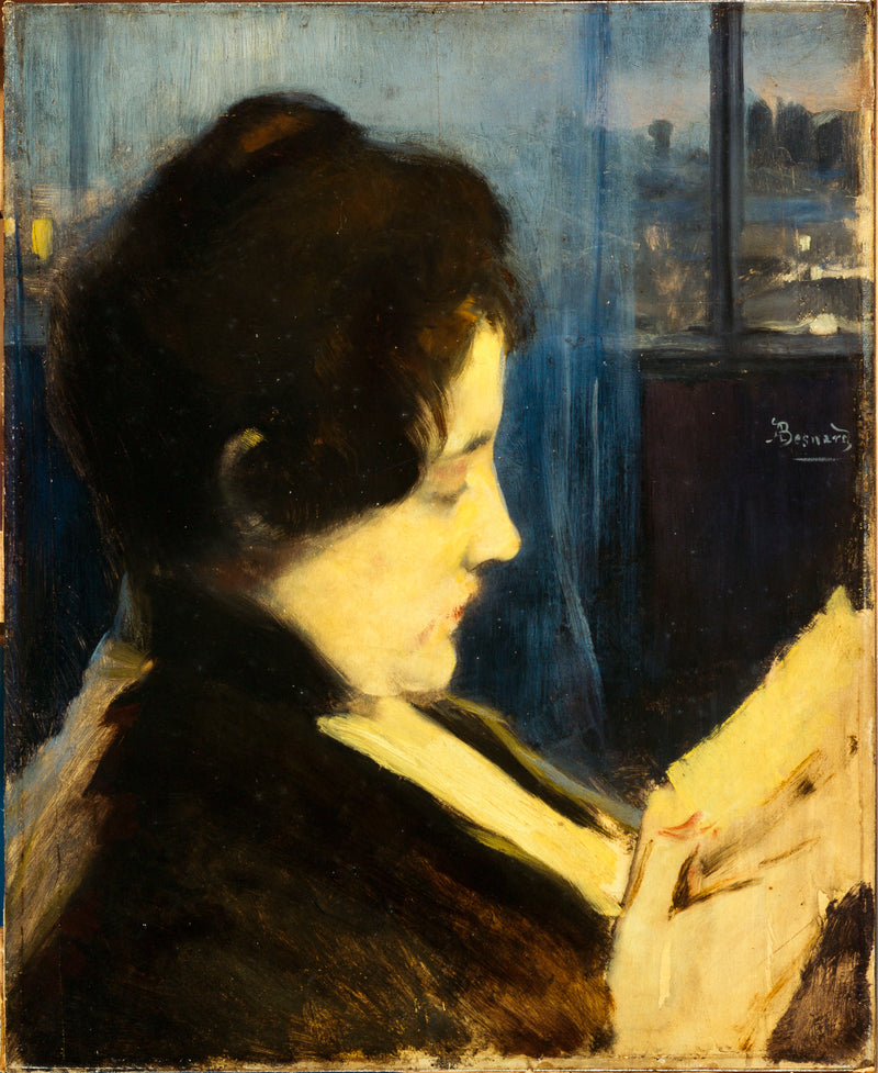 Portrait de Madame Besnard, née Charlotte Dubray (1854-1931) - Albert Besnard