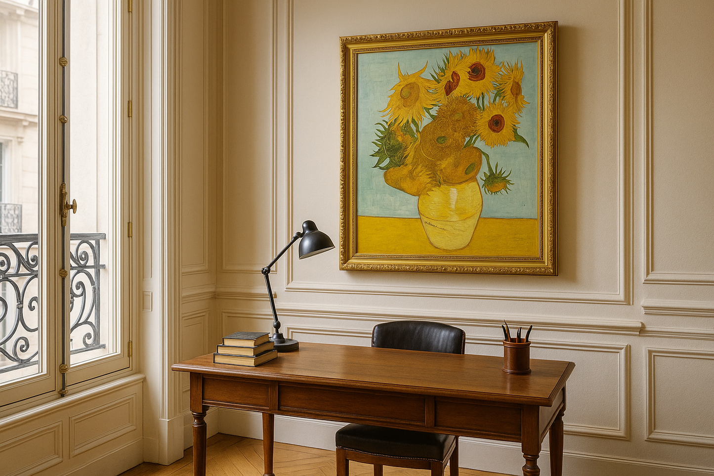 🖼️ Słoneczniki – Vincent van Gogh (1888)