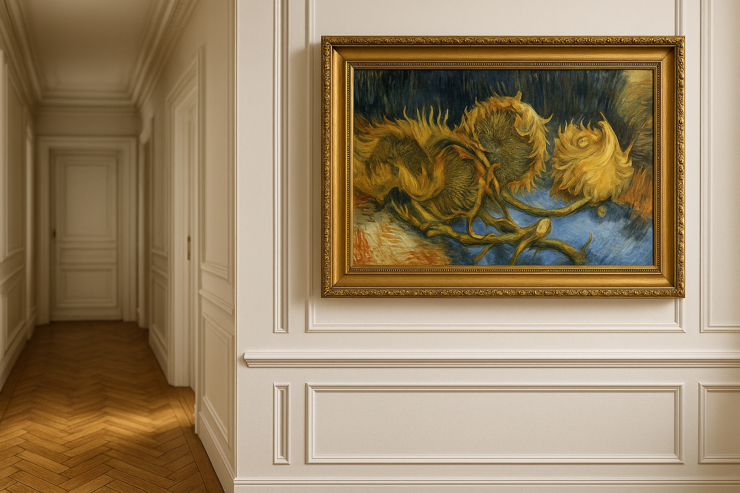 🌻 Cztery zwiędłe słoneczniki – Vincent van Gogh (1887)