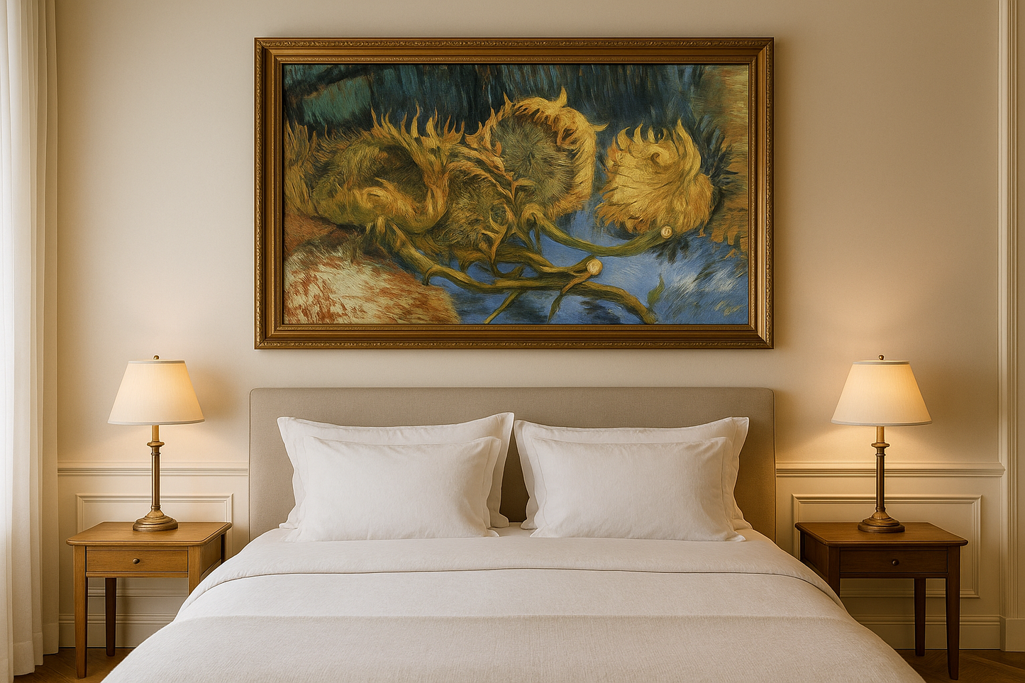 🌻 Cztery zwiędłe słoneczniki – Vincent van Gogh (1887)