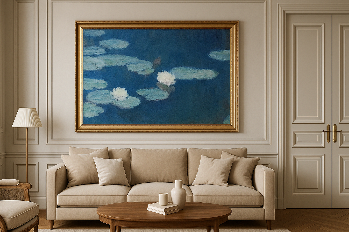 Nymphéas bleus – Claude Monet (około 1906)
