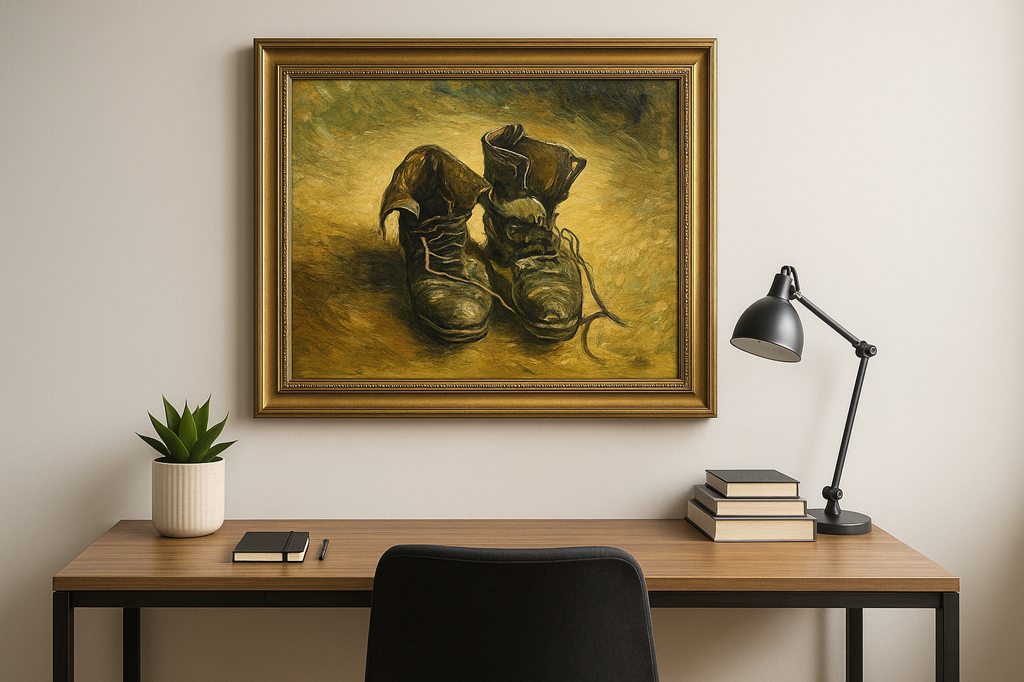 🥾 Para butów – Vincent van Gogh (1886)