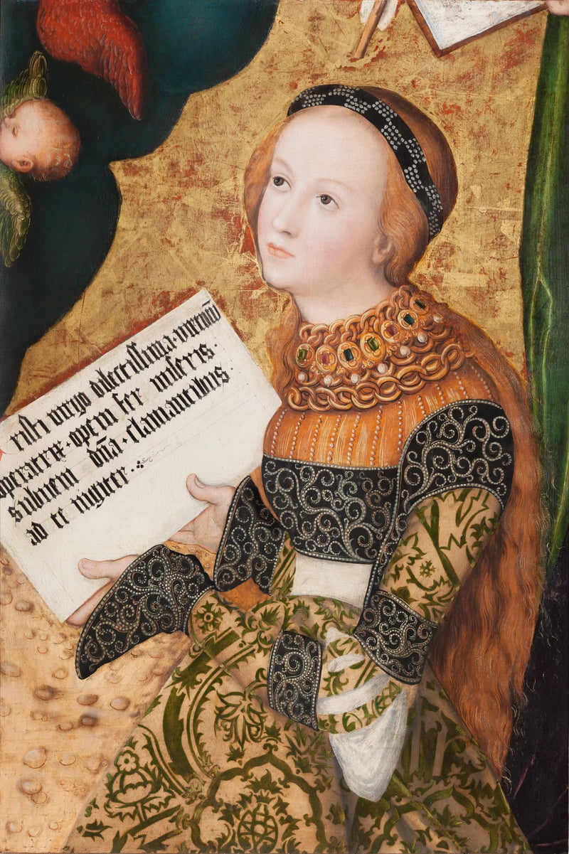 Święta Krystyna - Lucas Cranach Starszy