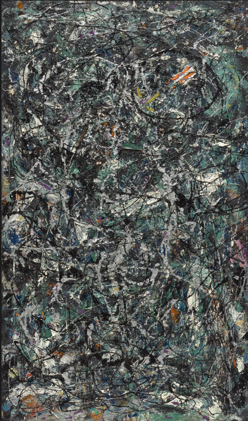 Cinq brasses complètes - Jackson Pollock