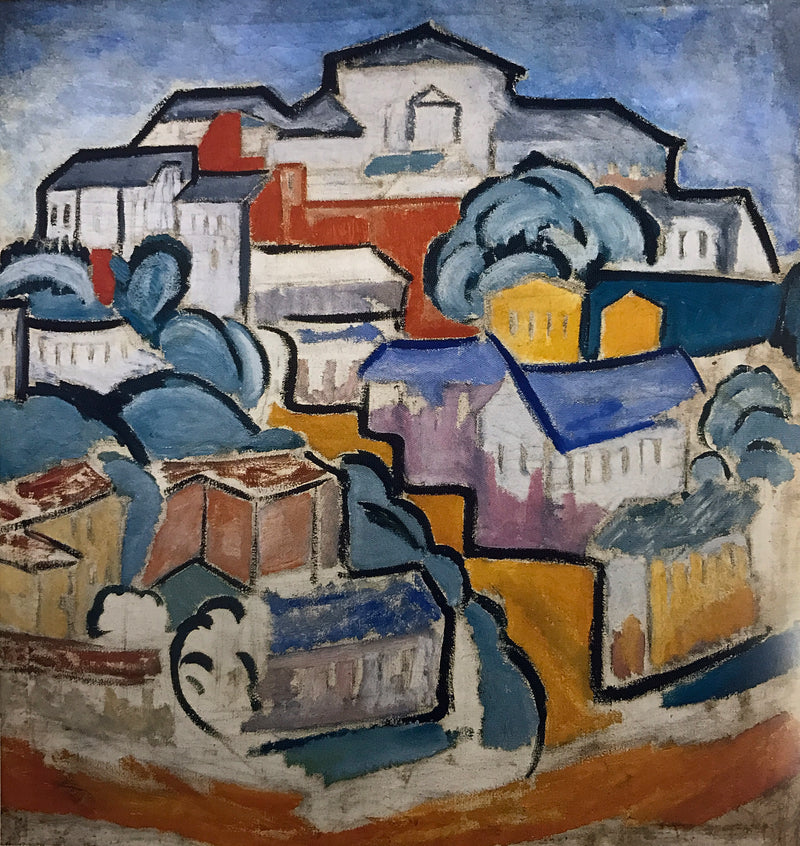 paysage urbain - Olga Rozanova