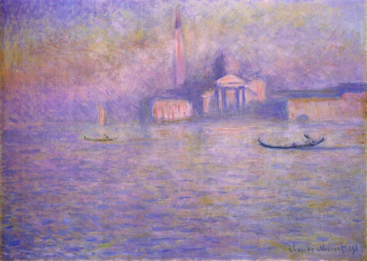 „San Giorgio Maggiore” – Claude Monet (1908)