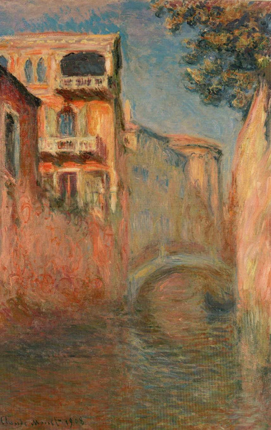 Rio della Salute Claude'a Moneta (1908)