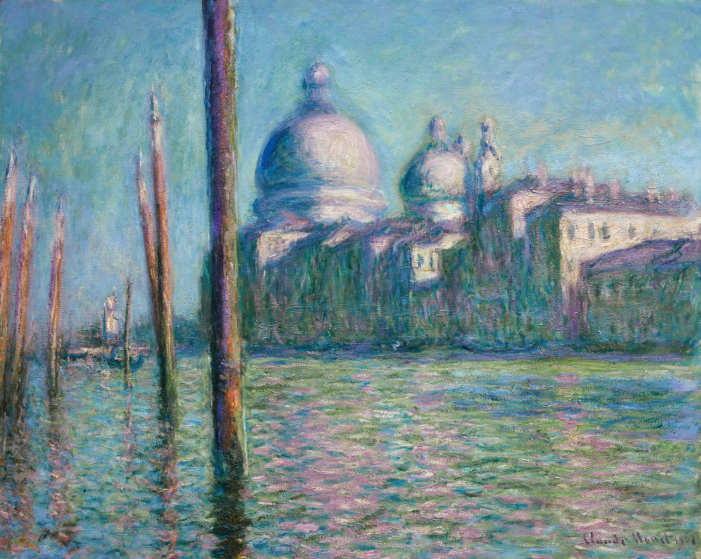 🎨 Wielki Kanał – Claude Monet, 1908 (Wersja Kolekcji Nahmad)