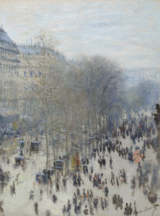 Bulwar Kapucynów - Obraz Monet