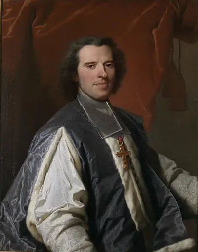 Portret Claude de Rouvroy de Saint-Simon, biskupa Metz - Hyacinthe Rigaud