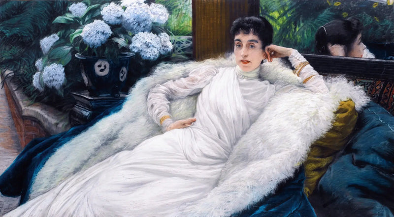 Clotilde Briatte, hrabina Pillet-Will - James Tissot