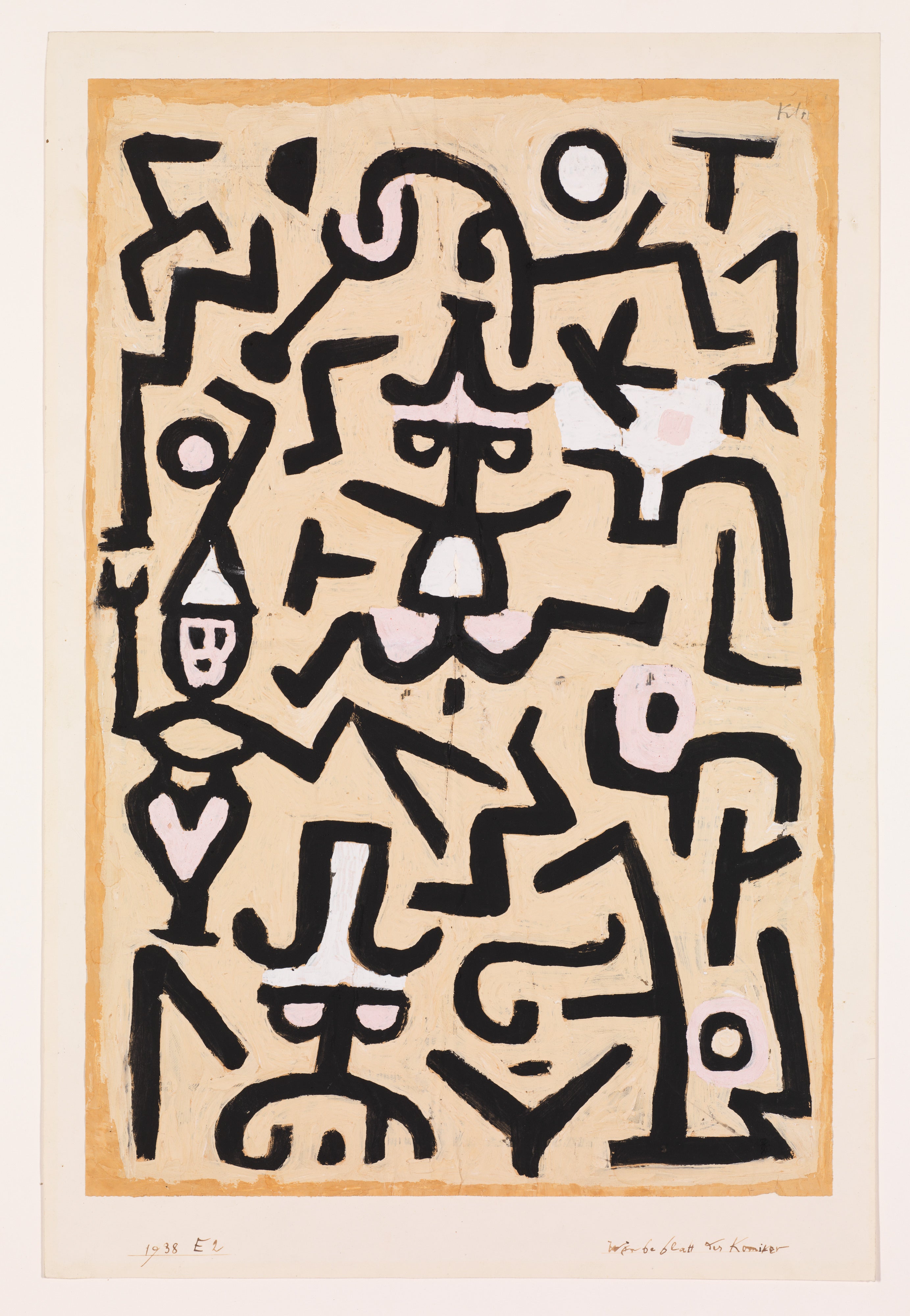 Plakat komików - Paul Klee