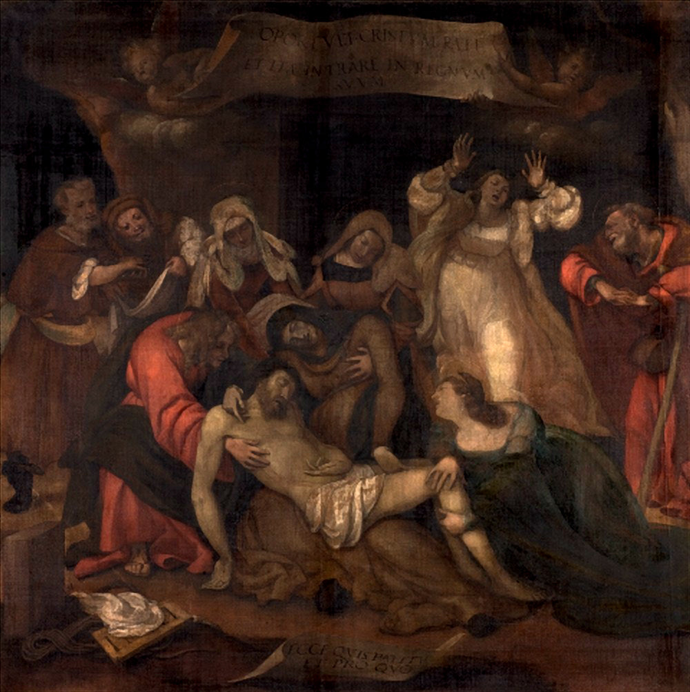 Lamentation sur le Christ mort - Lorenzo Lotto - Alpha Reproduction