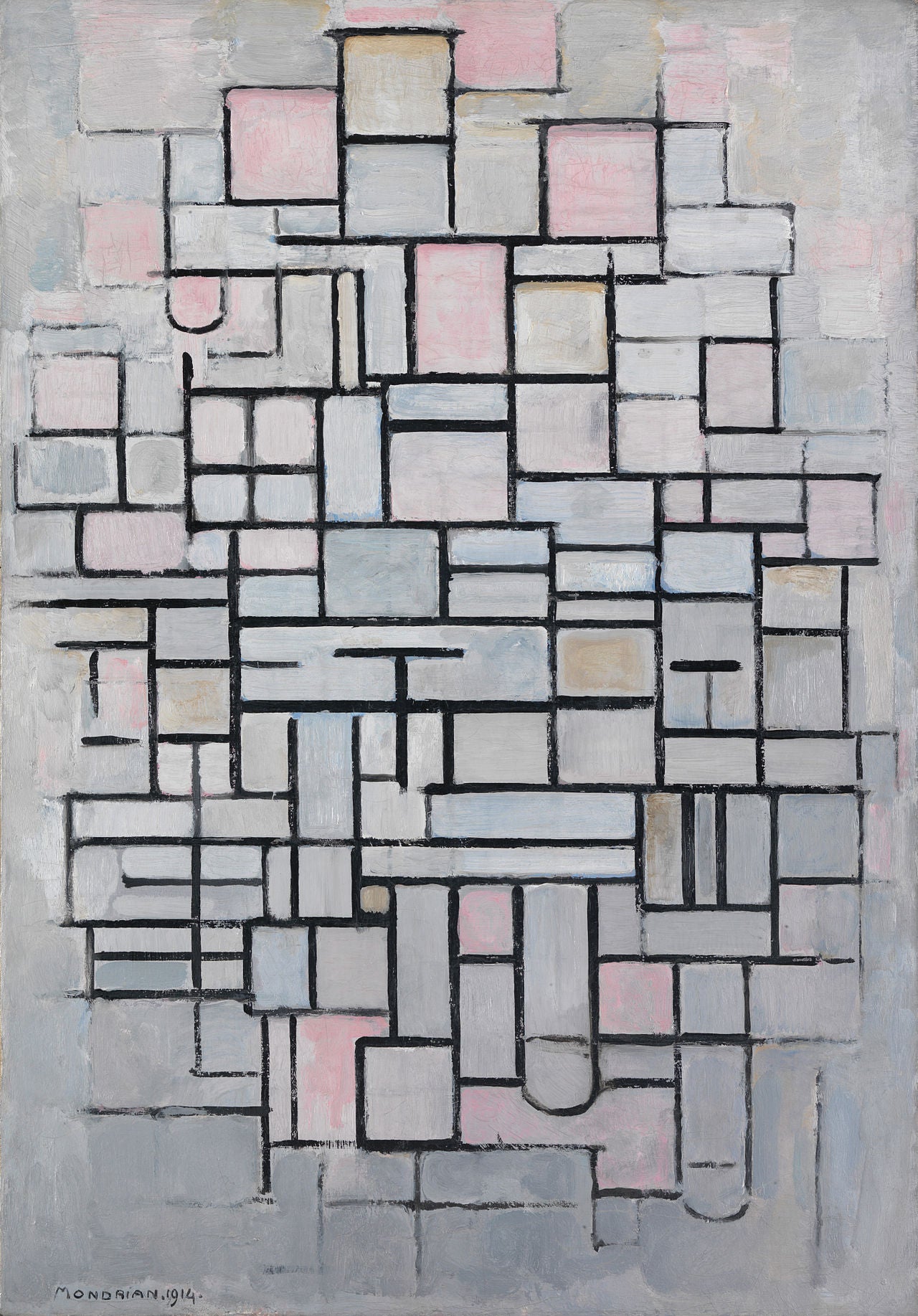 Kompozycja nr IV - Piet Mondrian