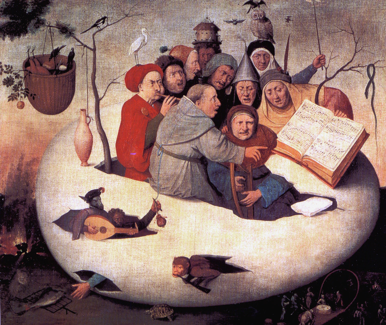 Koncert w jajku - Hieronymus Bosch