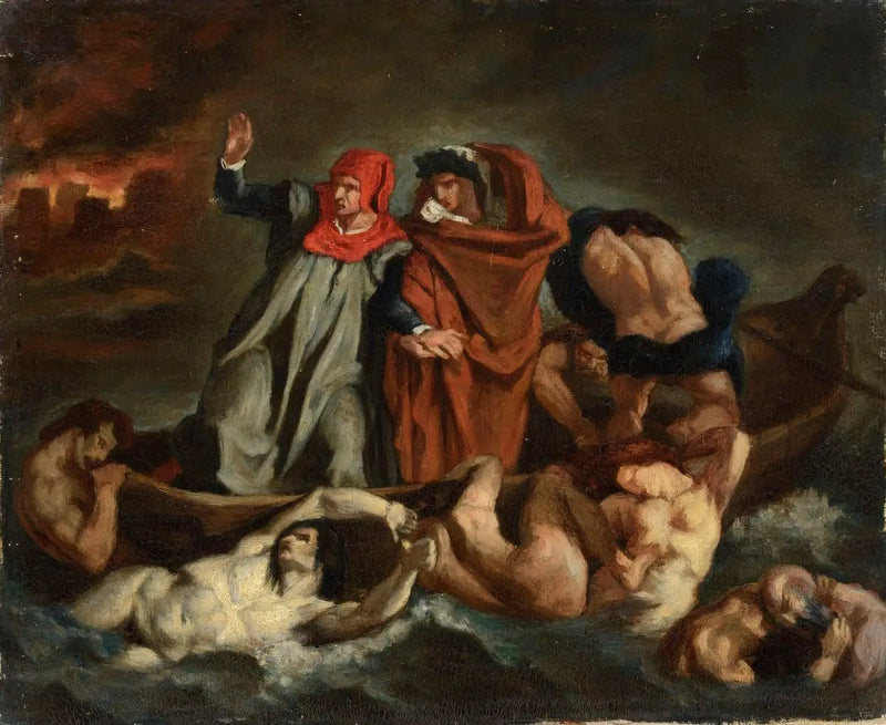 Łódź Dantego - Édouard Manet