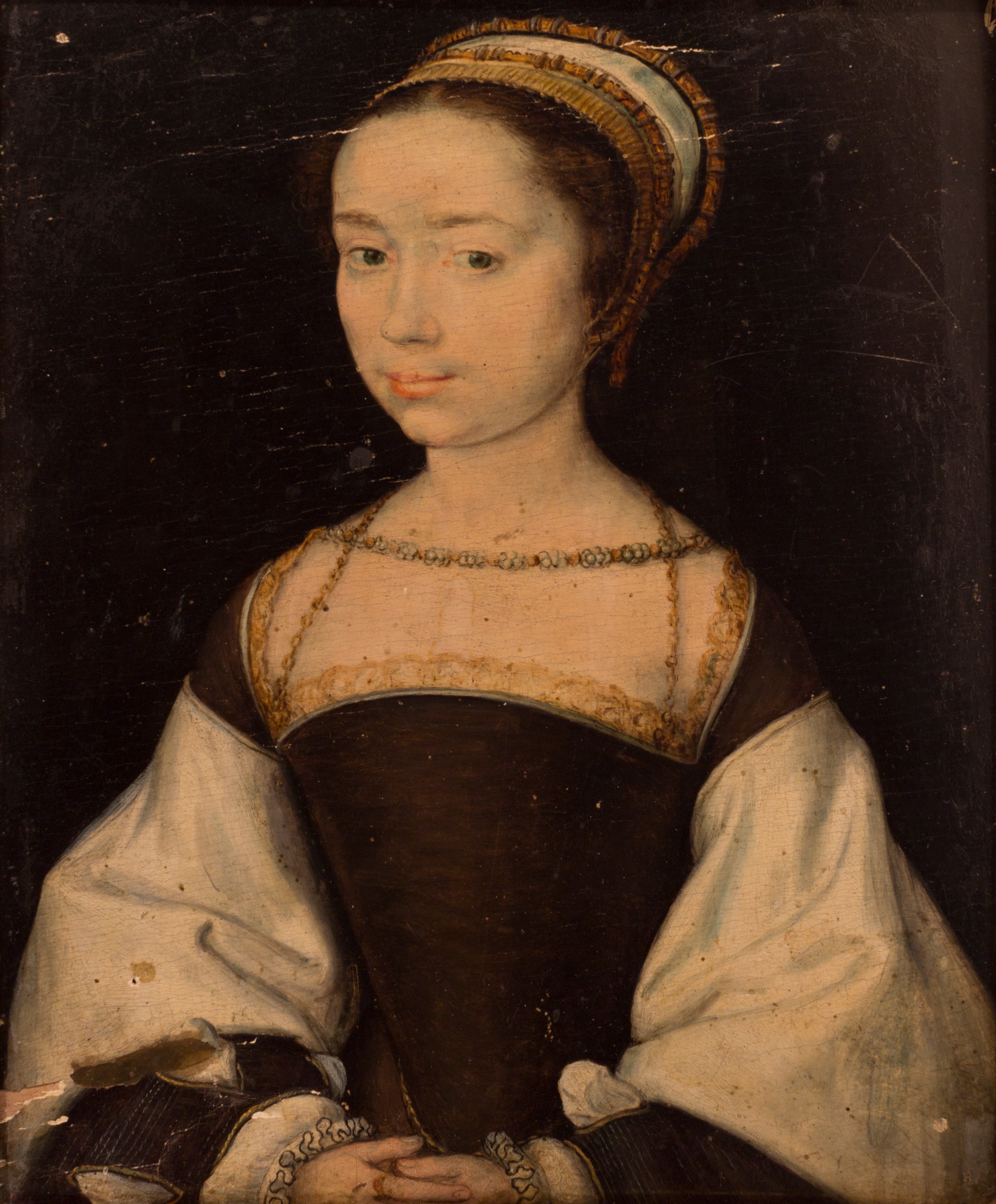 Portrait d'une jeune femme - Corneille de Lyon