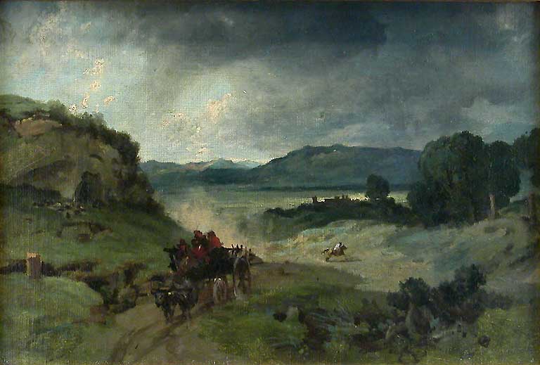Campagne de Rome - Jean-Baptiste Camille Corot