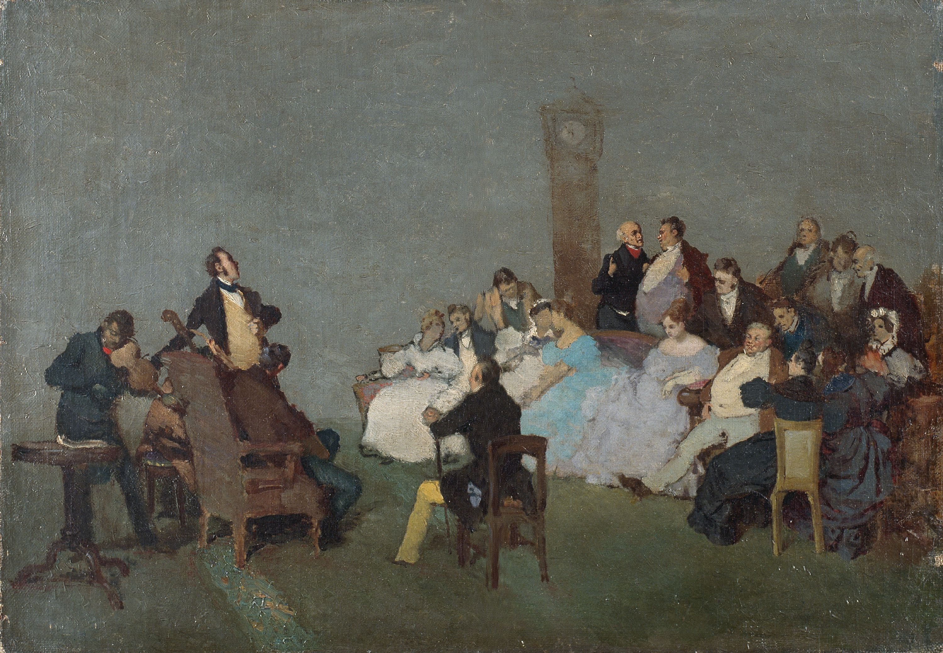 Le concert - Jean-Baptiste Camille Corot