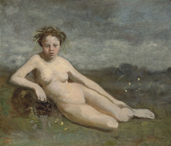 La source - Jean-Baptiste Camille Corot