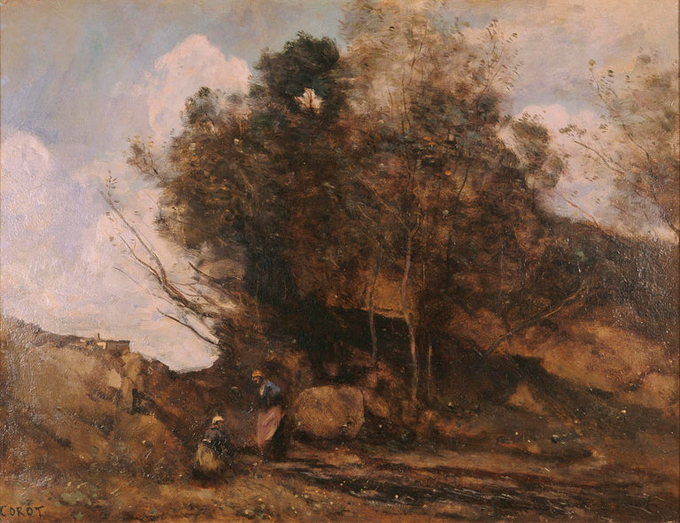 Le Mont Ussy - Jean-Baptiste Camille Corot