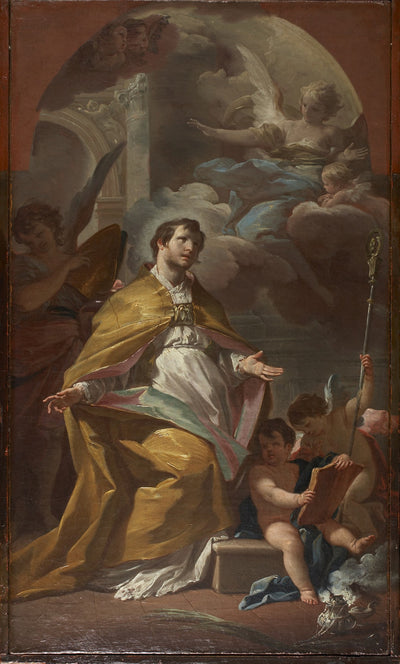 Saint évêque en prière - Corrado Giaquinto - Alpha Reproduction