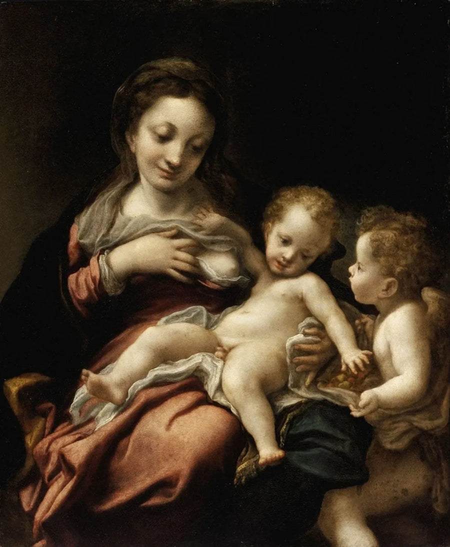 La Vierge allaitant l’Enfant - Corrège