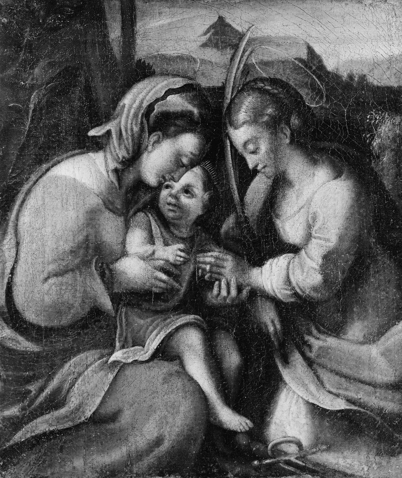 Le mariage mystique de sainte Catherine - Antonio da Correggio
