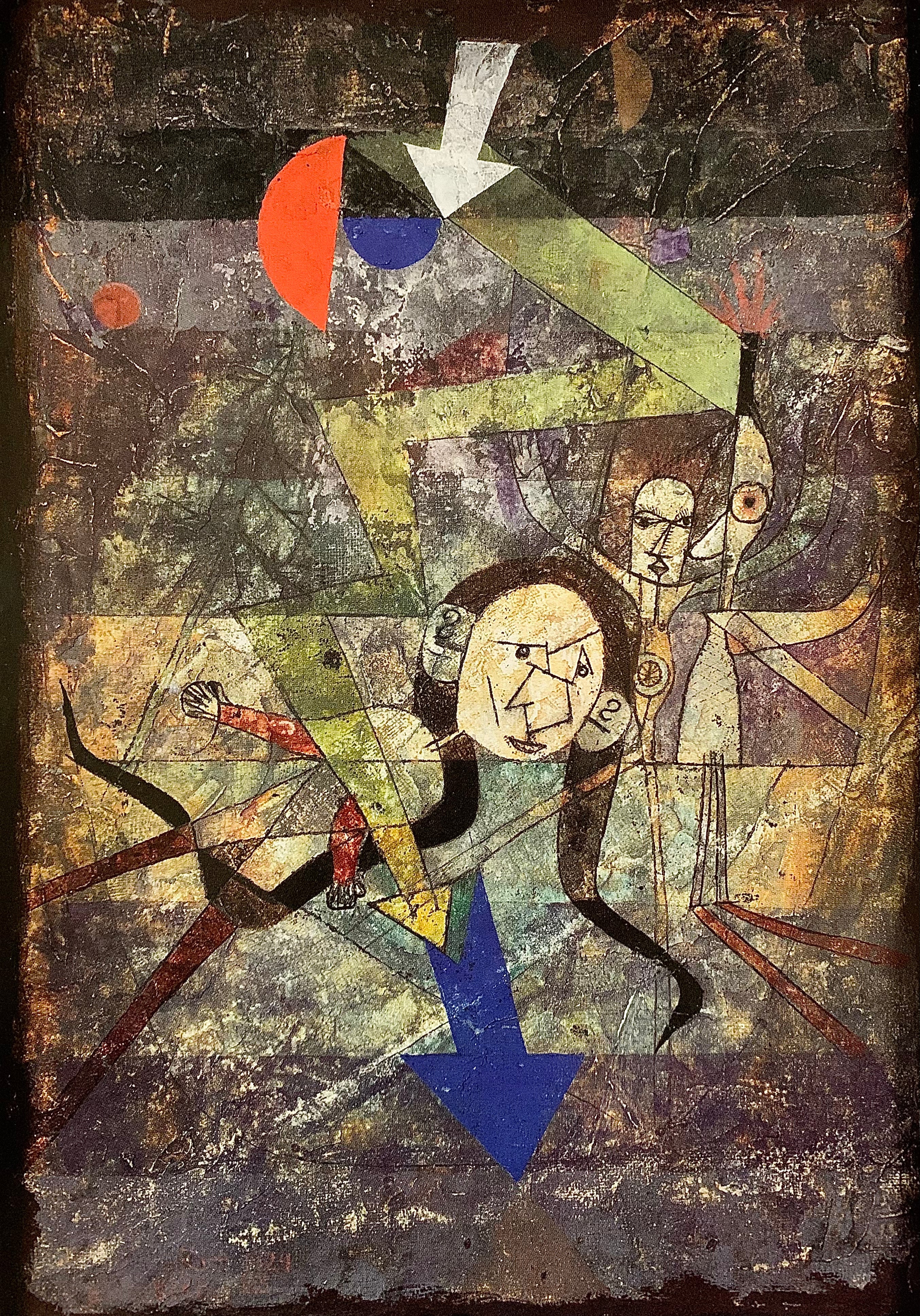 Uderzenie pioruna - Paul Klee