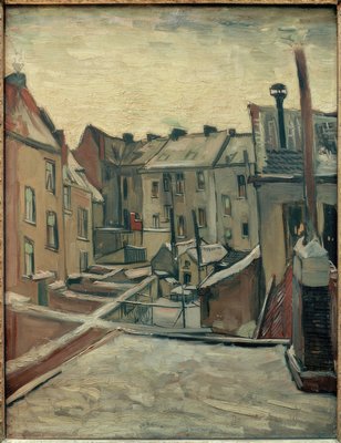 🏙️ Plac zabaw w Antwerpii – Vincent van Gogh (1885–1886)