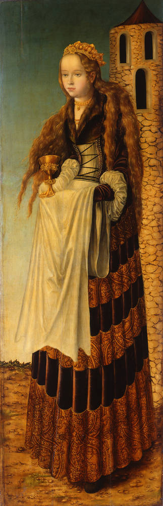 Sainte-Barbe - Lucas Cranach the Elder