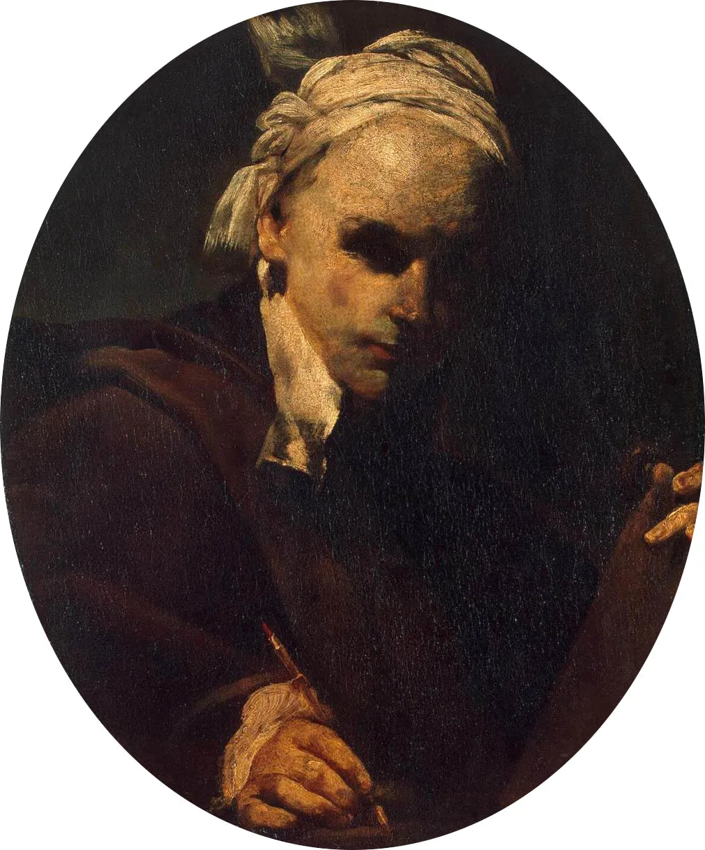 Autoportrait - Giuseppe Maria Crespi image 1 reproduction de peinture à l’huile