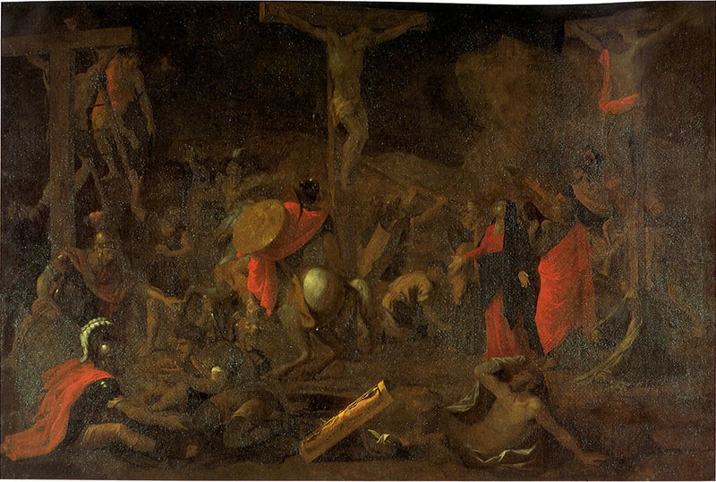  Ukrzyżowanie - Nicolas Poussin