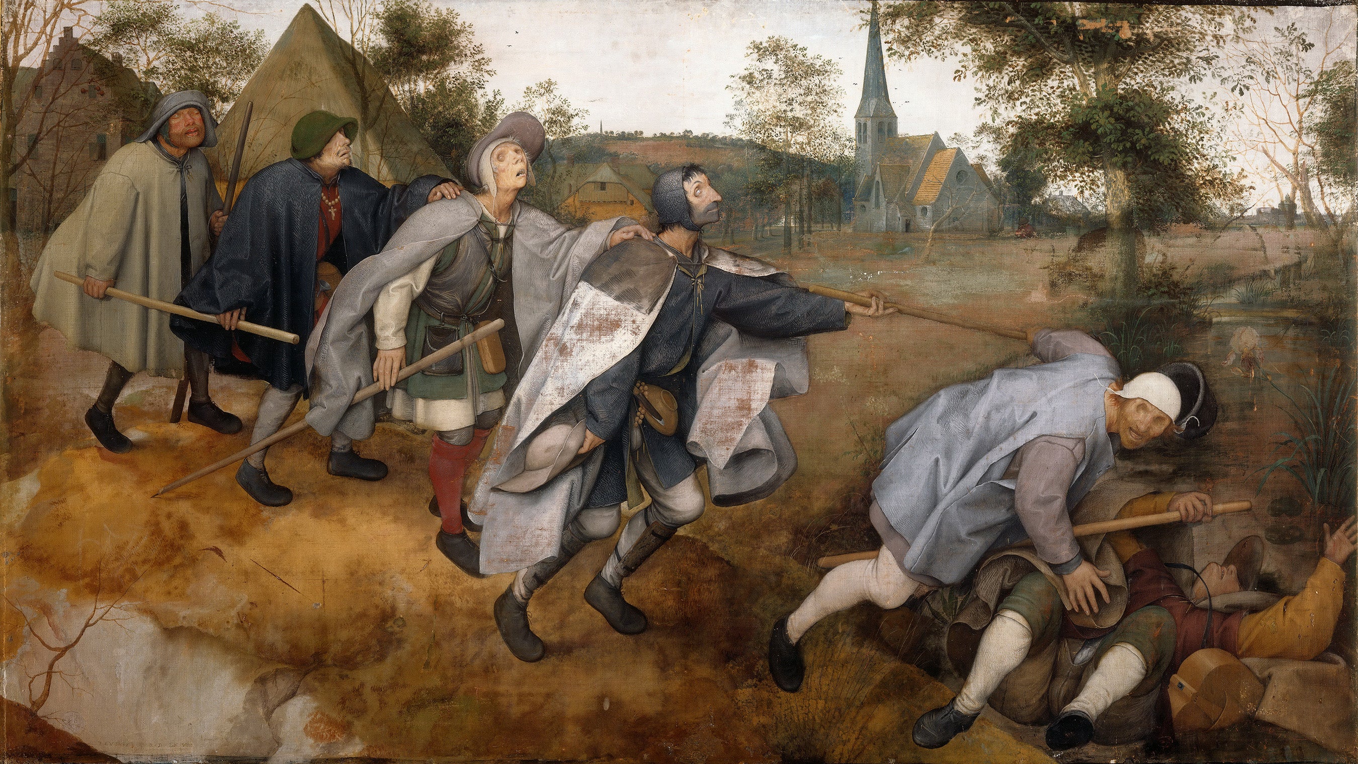 Przypowieść o ślepcach - Pieter Brueghel Starszy
