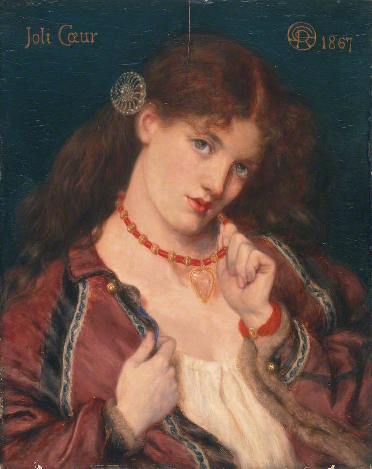 Joli Cœur - Dante Gabriel Rossetti