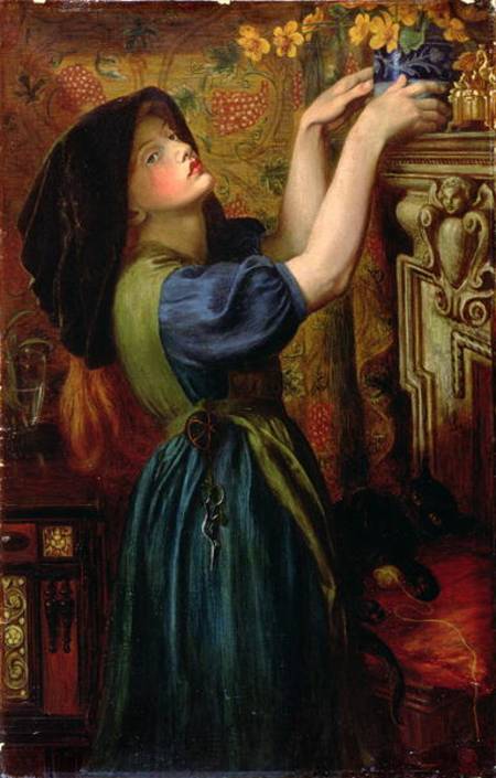 Soucis - Dante Gabriel Rossetti