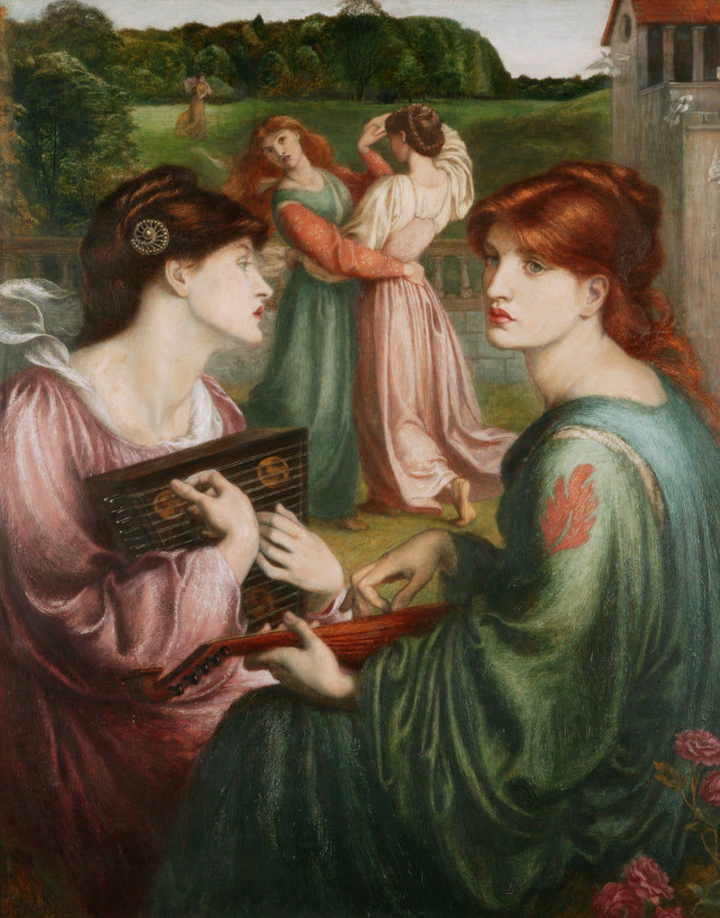 Pastwisko Bower - Dante Gabriel Rossetti