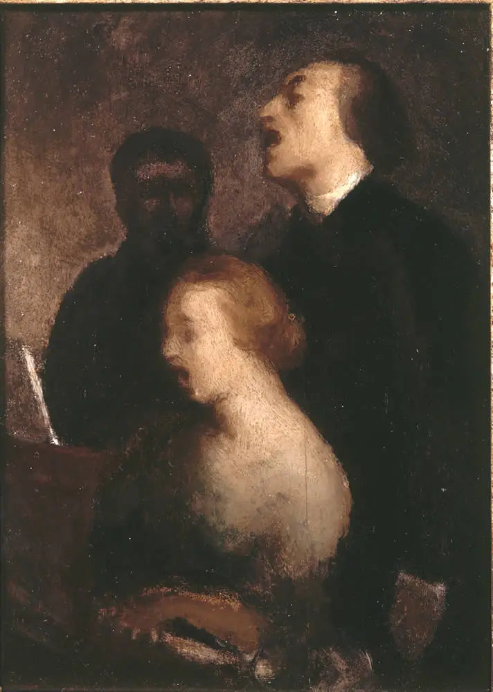 Le Duo - Honoré Daumier - Alpha Reproduction
