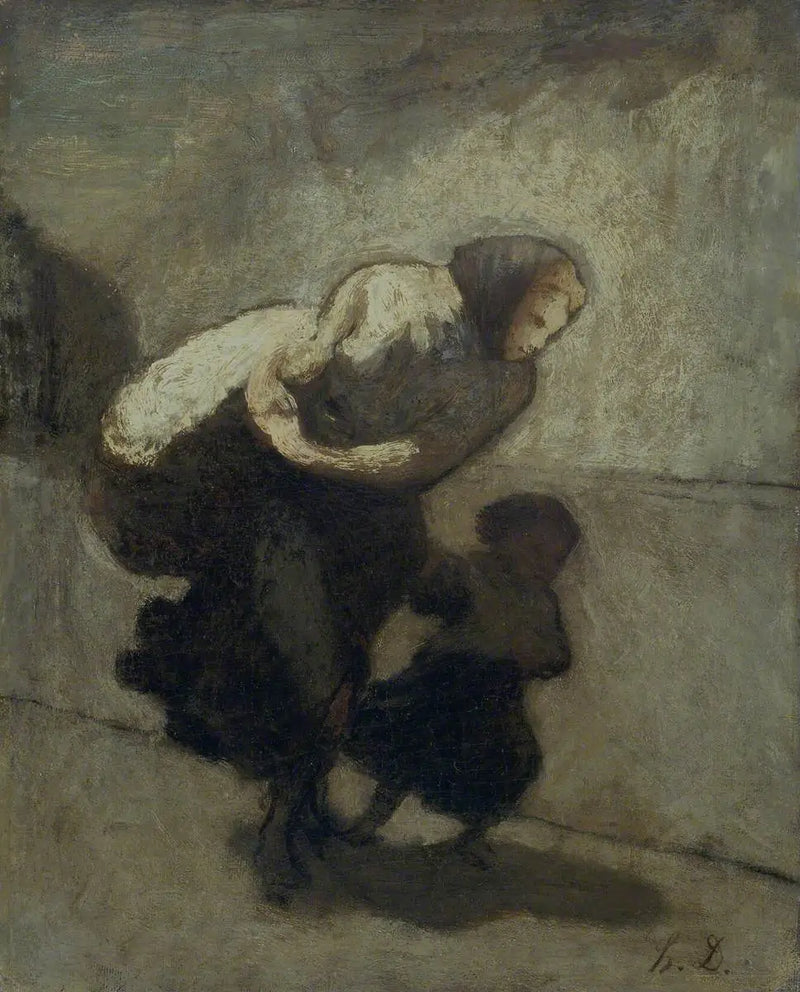 Ciężki ciężar - Honoré Daumier