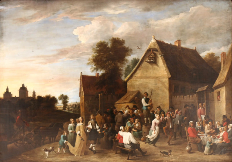 Flandrski festyn - David Teniers Młodszy