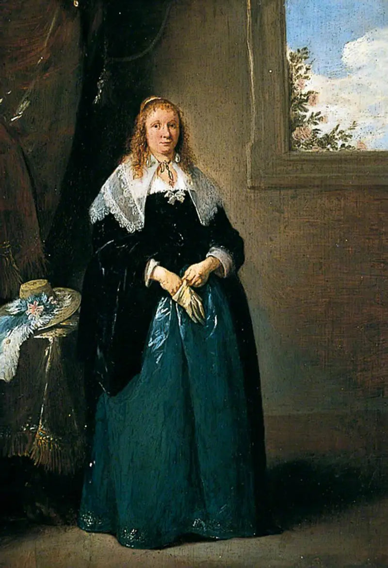 Portret damy - David Teniers Młodszy