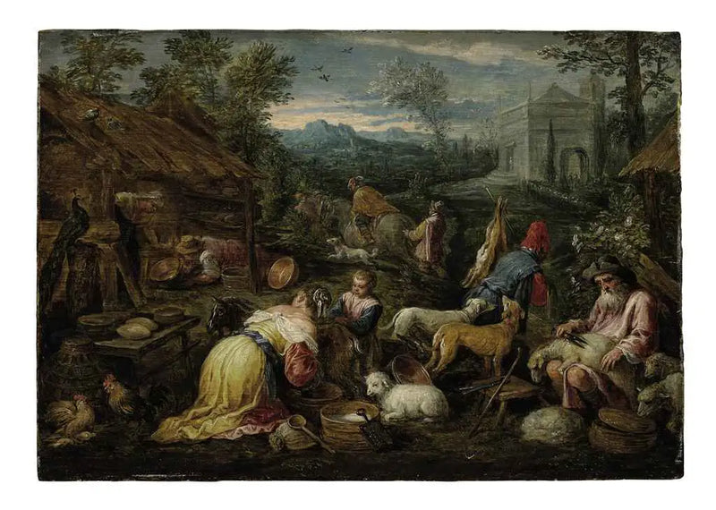 Allegoria wiosny - David Teniers Młodszy