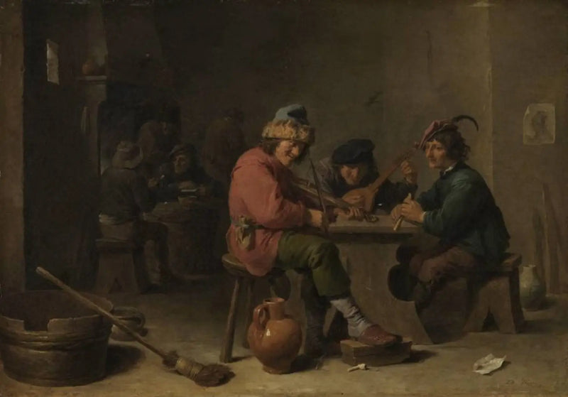 Rolnicy grają muzykę - David Teniers Młodszy