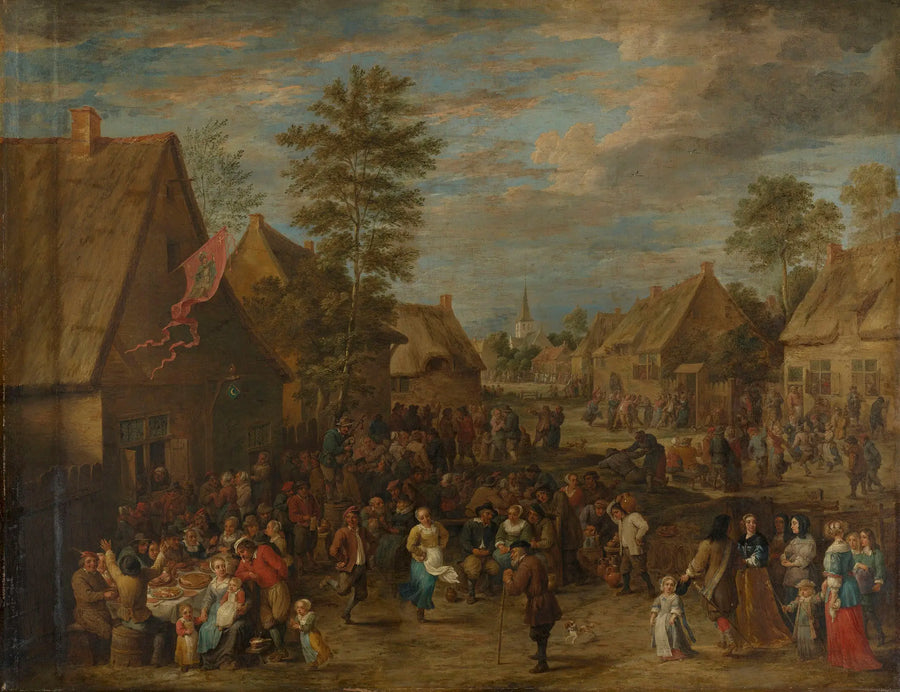 Kermessa w dniu św. Jerzego - David Teniers Młodszy