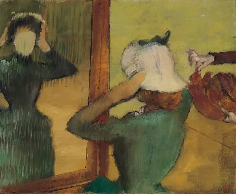 U modystki - Edgar Degas