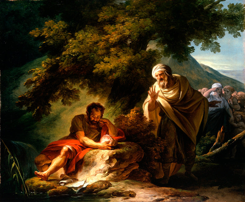 Démocrite chez les Abdériens - François-André Vincent